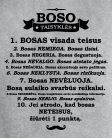 Boso taisyklės